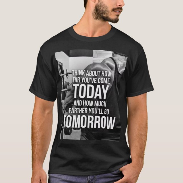 Camiseta Motivación del gimnasio (Anverso)