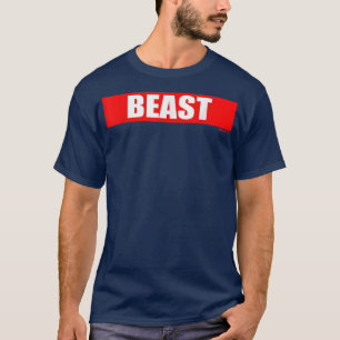 Camiseta Motivación del gimnasio Beast Gym Formación del co