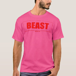 Camiseta Motivación del gimnasio Beast Gym Formación del co