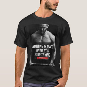 Camiseta Motivación del gimnasio de construcción de cuerpos