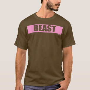 Camiseta Motivación del gimnasio de la bestia Formación del