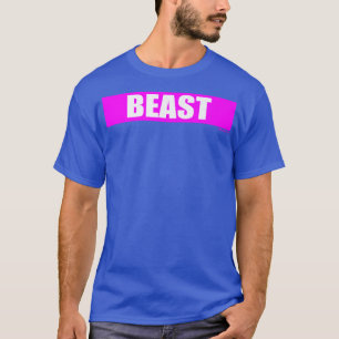 Camiseta Motivación del gimnasio de la bestia Formación del