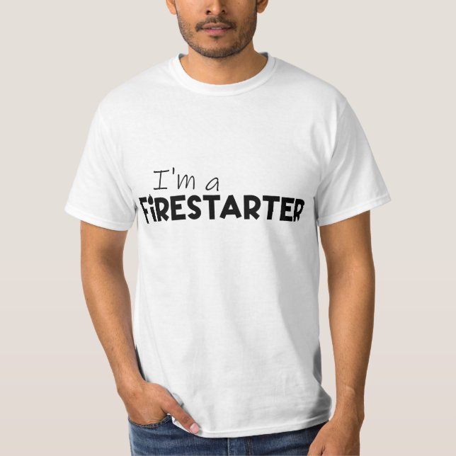 Camiseta Motivación del incendio de "I'm A Firester" (Anverso)