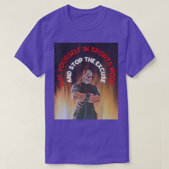 Camiseta Motivación deportiva (Diseño del anverso)