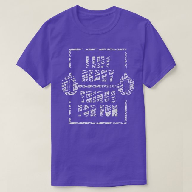 Camiseta Motivación deportiva de construcción de cuerpos Fi (Diseño del anverso)