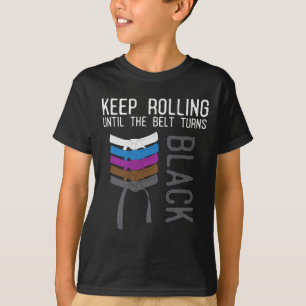 Camiseta Motivación divertida Jiu Jitsu Black Belt