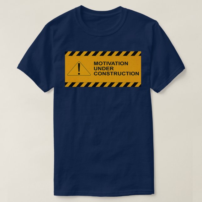 Camiseta Motivación En Construcción Los Meses Bajo Constr (Diseño del anverso)