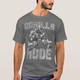 Camiseta Motivación en modo gorila Beast Bodybuilding Gym A