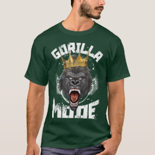 Camiseta Motivación en modo gorila Bestia entrenamiento Kin