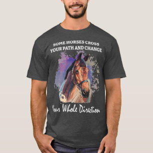 Camiseta Motivación Espiritual del Caballo Ecuestre