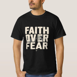 Camiseta Motivación Fitness Fe por Encima del Miedo – Gimna