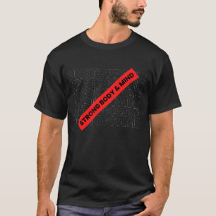 Camiseta Motivación gimnasia inspirador de la cita del entr
