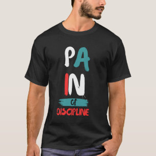 Camiseta Motivación gimnasia inspirador de la cita del entr