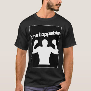 Camiseta Motivación gráfica del gimnasio de boxeo imparable