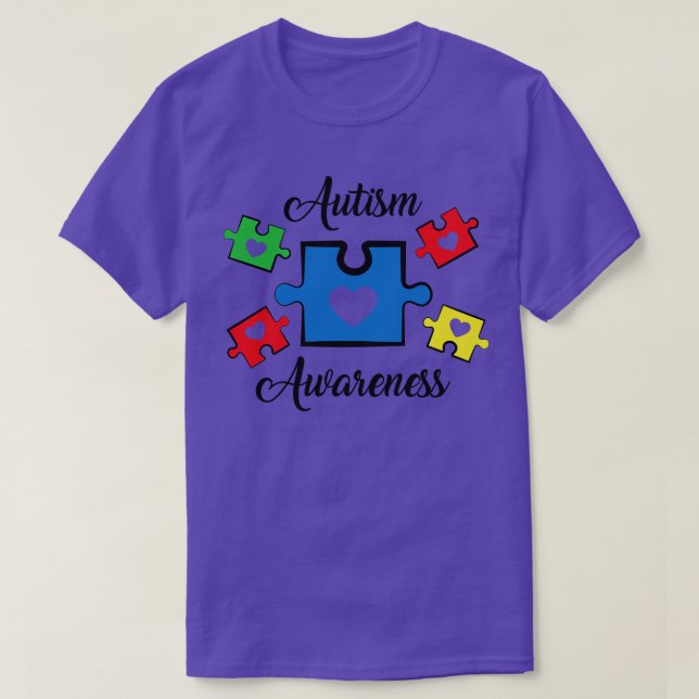 Camiseta Motivación Guay Apoyo al Autism Awareness Day Mamá (Diseño del anverso)