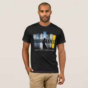 Camiseta Motivación inquebrantable de la caja de la mente