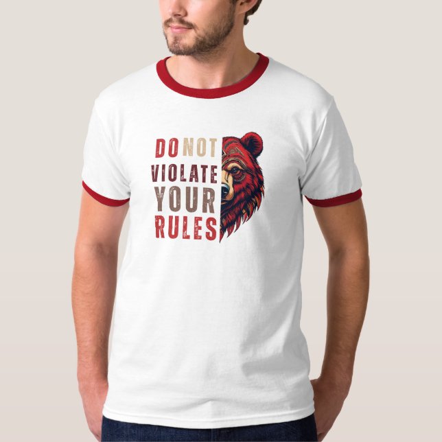 Camiseta Motivación | Mentalidad de Forex | Osito (Anverso)