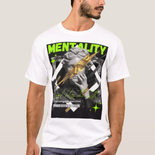 Camiseta Motivación Mentalidad De Hustales Urbanismo Calzad