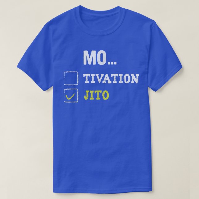 Camiseta Motivación Mojito (Diseño del anverso)