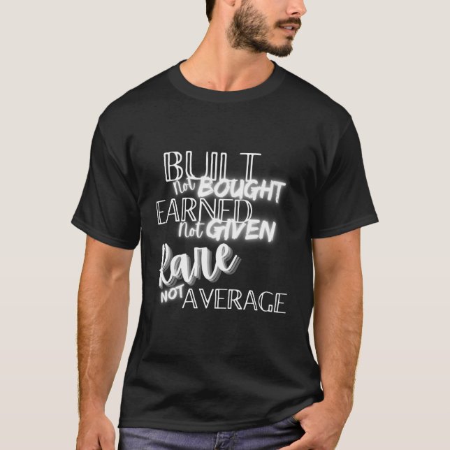 Camiseta Motivación no adquirida (Anverso)