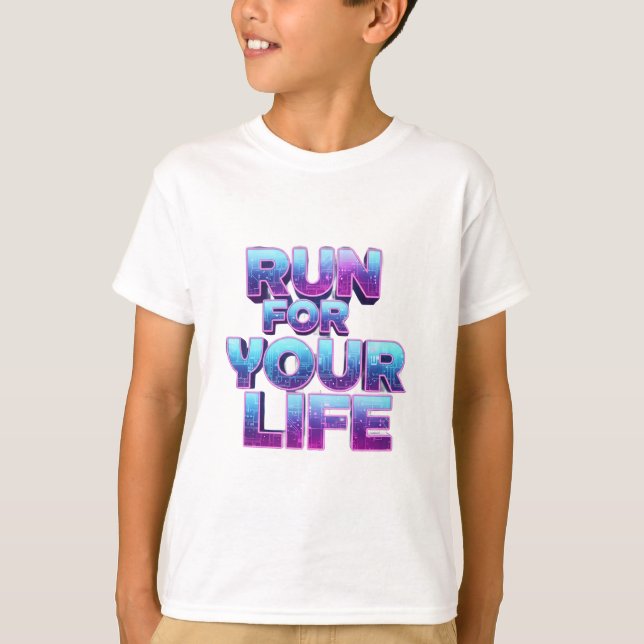 Camiseta Motivación para Correr Profesional (Anverso)