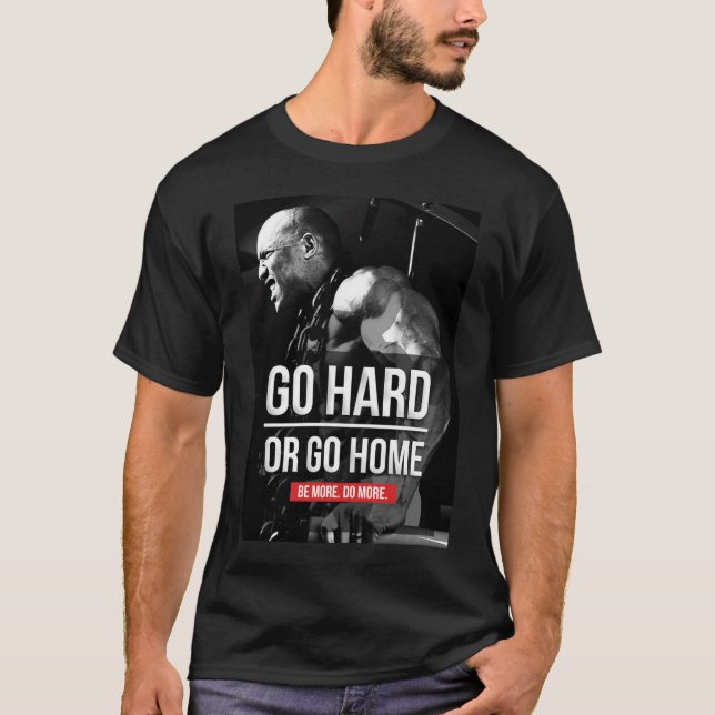 Camiseta Motivación para la construcción de cuerpos - Ir du (Anverso)