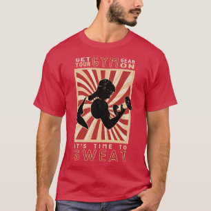 Camiseta Motivación Para Poner En Marcha Tu Gimnasio, Momen