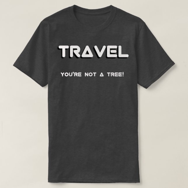 Camiseta Motivación para viajar (Diseño del anverso)