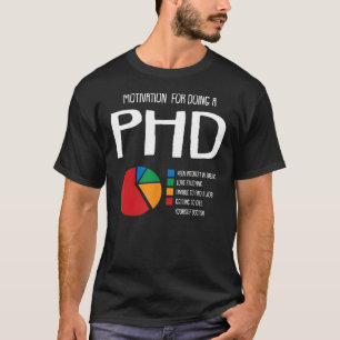 Camiseta Motivación PHD Funny PH.D Grad Candidate Stu