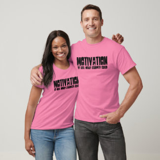 Camiseta Motivación, por el entrenador de la fuerza del mun
