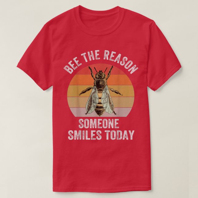 Camiseta Motivación Por La Razón Por La Que Alguien Sonríe  (Diseño del anverso)