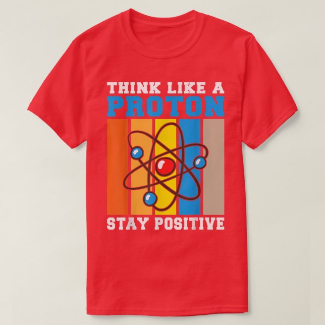 Camiseta Motivación Positiva Inspiración Química Física (Diseño del anverso)