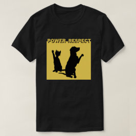 Camiseta Motivación Pro Elección Mascota de Gatos y Perros