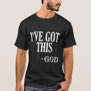 Camiseta Motivación Religiosa Diciendo Que Tengo Este Dios