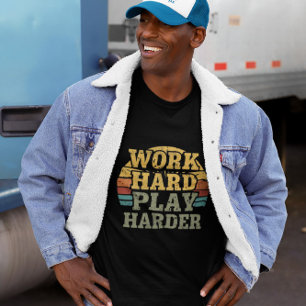 Camiseta Motivación retro - Trabajo divertido