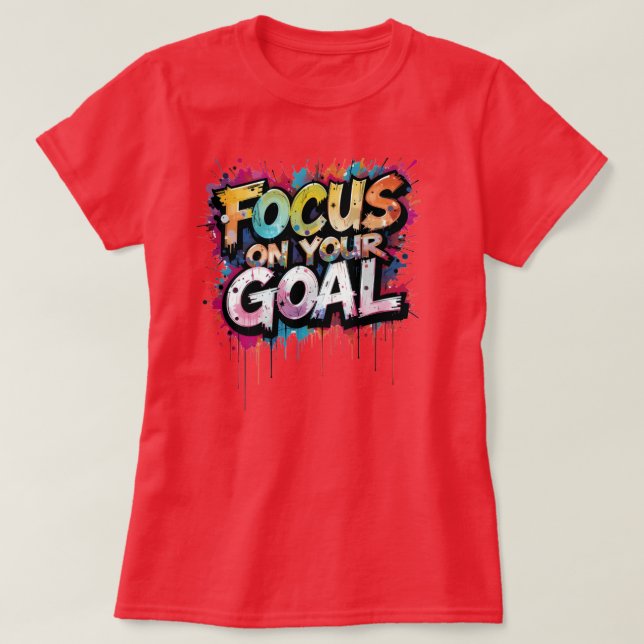 Camiseta motivacional (Diseño del anverso)