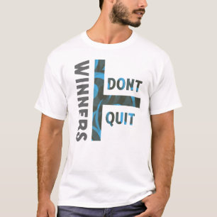Camiseta Motivacional Arte 'Los Ganadores No Se Ri