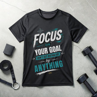 Camiseta Motivacional con Enfoque en tu Meta ⭐
