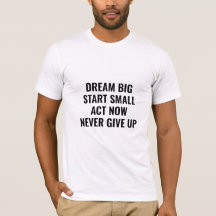 Camiseta Motivacional con Frase Inspiradora "Sueña