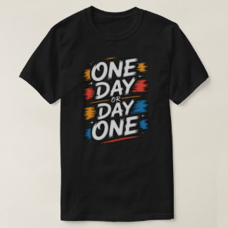 Camiseta Motivacional con Frase Inspiradora 'Un Dí