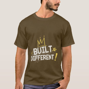 Camiseta Motivacional 'Construido Diferente' 