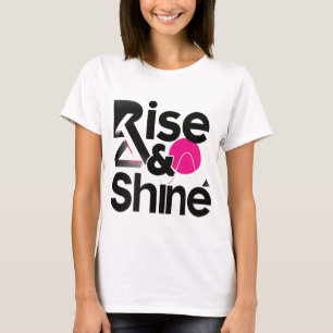 Camiseta Motivacional De Auge Y Brilla