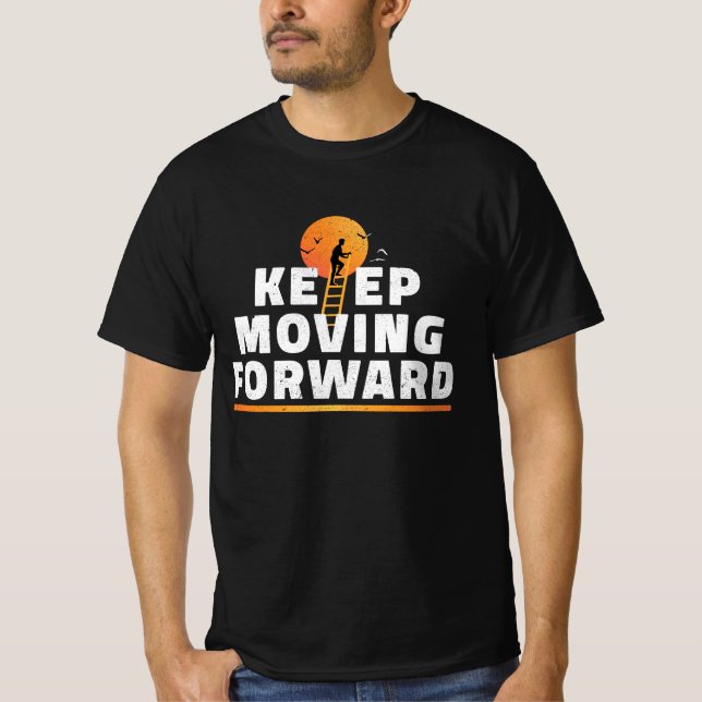 Camiseta Motivacional de Avance (Anverso)