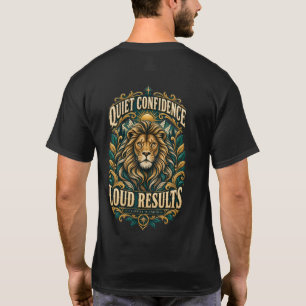 Camiseta Motivacional de Confianza Silenciosa y Re
