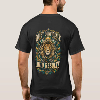 Camiseta Motivacional de Confianza Silenciosa y Re