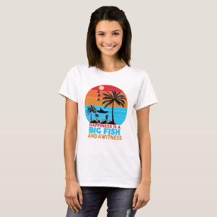 Camiseta Motivacional De La Felicidad Es Un Gran P