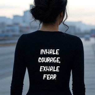 Camiseta Motivacional De Larga Manga