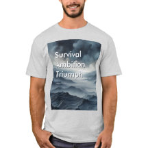 Camiseta Motivacional de Supervivencia y Triunfo l