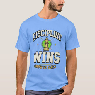 Camiseta Motivacional Disciplina Gana | Var Premiu