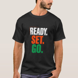 Camiseta Motivacional Fitness Listo Para Empezar, 